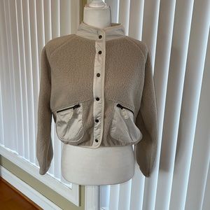 Gap Kids Jacket Size XXL (14-16) Off White Fleece New with Tag